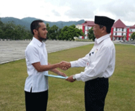 Penyerahan SK Kenaikan Pangkat Cipta Eratama